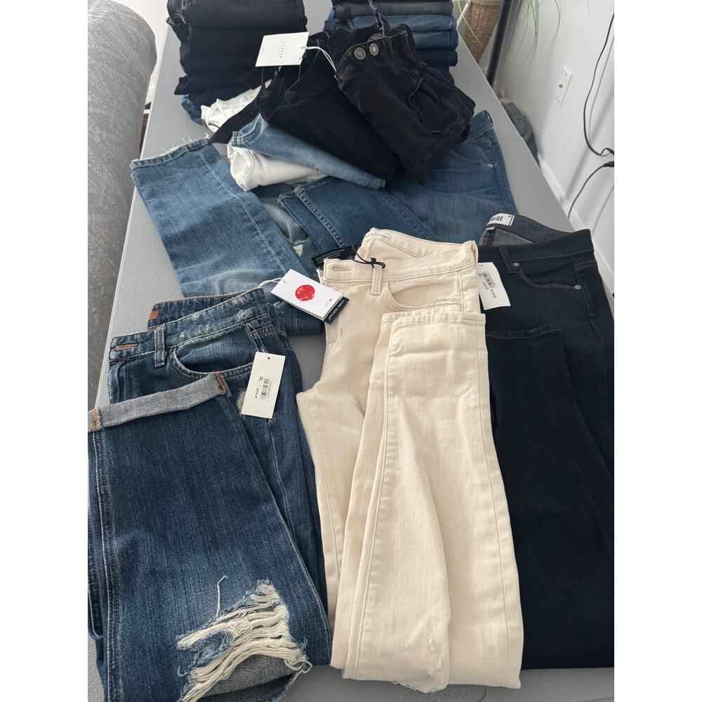 PREMIUM BRANDS-27 pair massive denim haul!!!-Sizes 27/28